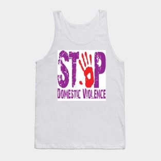 STOP DOMESTIC VIOLENCE Tank Top